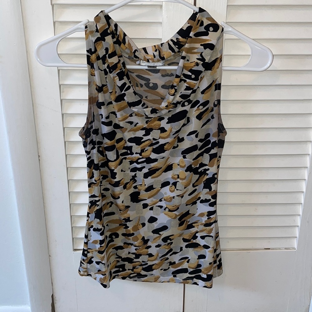 Cowl neck dress top